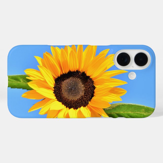 Sunflower iPhone Case (Back (Horizontal))
