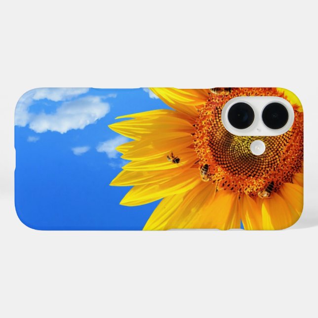 Sunflower iPhone Case (Back (Horizontal))