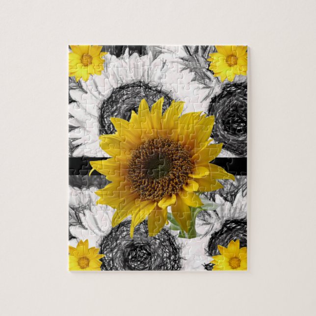 Sunflower Jigsaw Puzzle (Vertical)