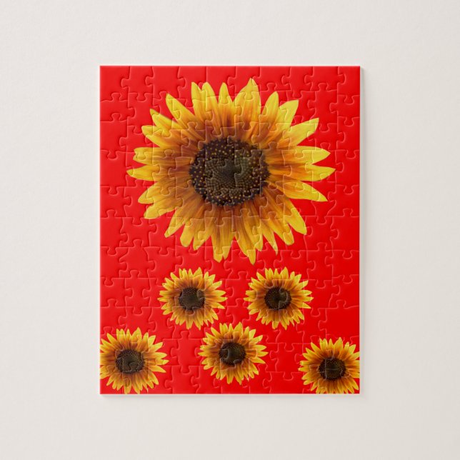 Sunflower Jigsaw Puzzle (Vertical)