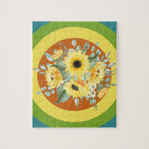 Sunflower jigsaw puzzle