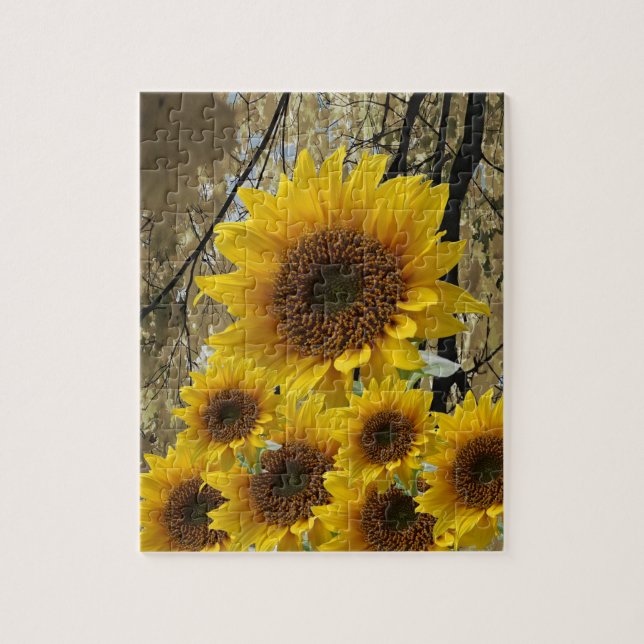 Sunflower Jigsaw Puzzle (Vertical)