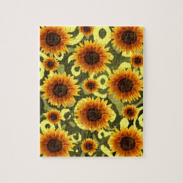 Sunflower Jigsaw Puzzle (Vertical)