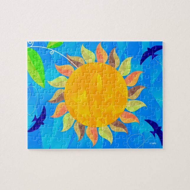 Sunflower Jigsaw Puzzle (Horizontal)