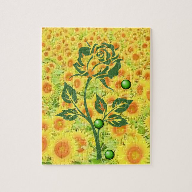 Sunflower Jigsaw Puzzle (Vertical)
