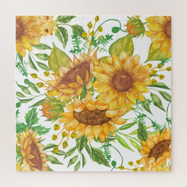 Sunflower Jigsaw Puzzle (Vertical)