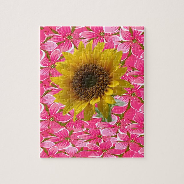 Sunflower Jigsaw Puzzle (Vertical)