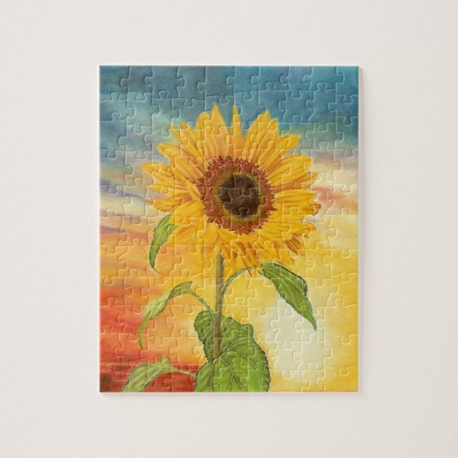 Sunflower  jigsaw puzzle (Vertical)