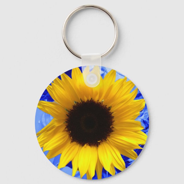 Sunflower Key Ring (Front)