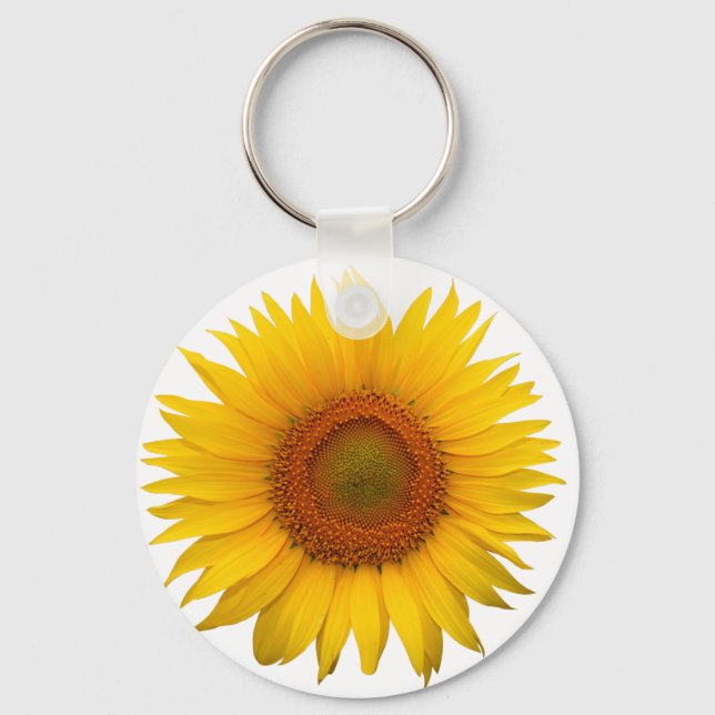Sunflower Key Ring (Front)