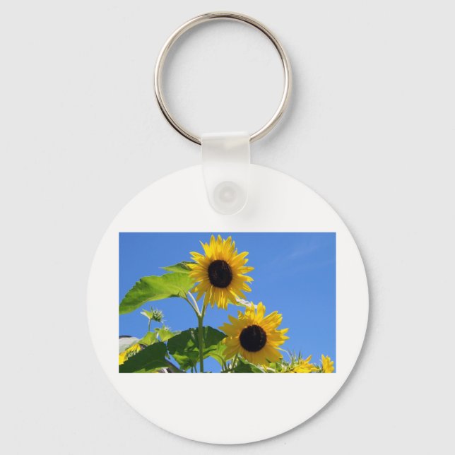 Sunflower  key ring (Front)