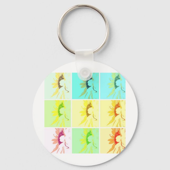 Sunflower Key Ring (Front)