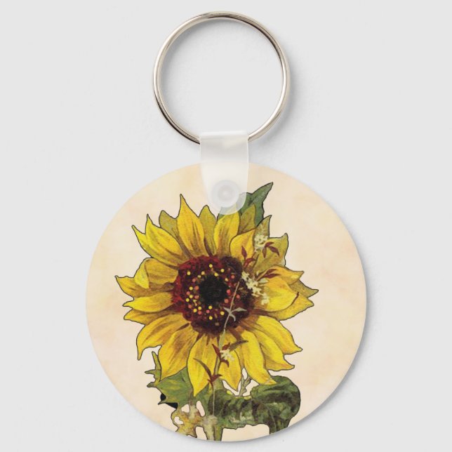 Sunflower Key Ring (Front)