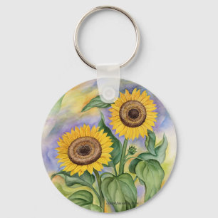 SUNFLOWER KEYCHAIN