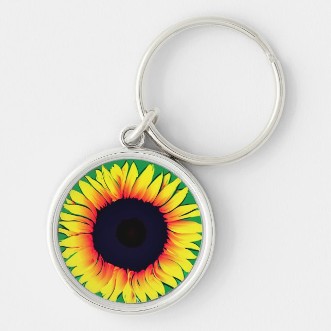 Sunflower Keychain Summer (Front)