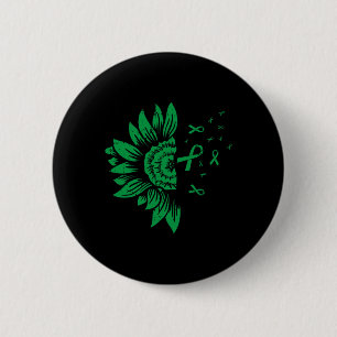 Sunflower Kidney Disease Mental Health Scoliosis R 6 Cm Round Badge