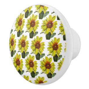 Sunflower Knobs