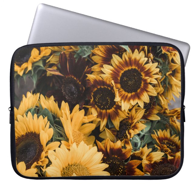 SUNFLOWER LAPTOP SLEEVE (Front)
