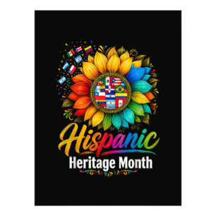 Sunflower Latin Countries Hispanic Heritage Month Photo Print