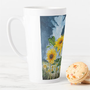 Sunflower Latte Mug