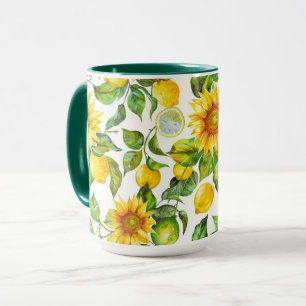 Sunflower & Lemon  Mug