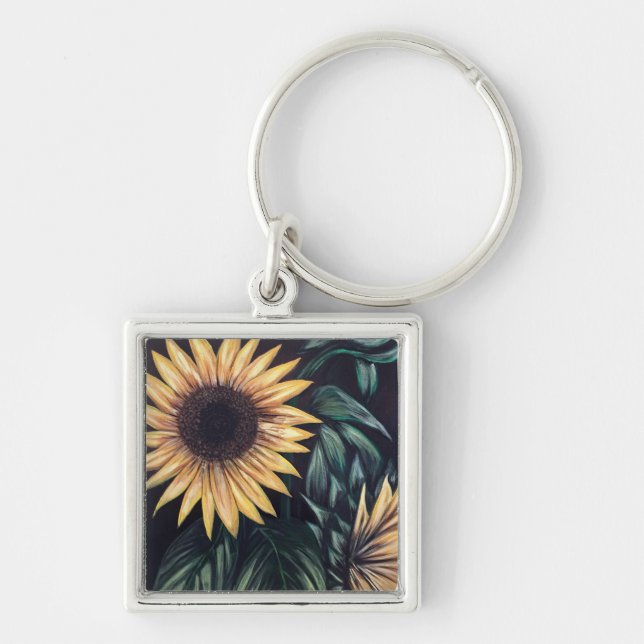 Sunflower Life Key Ring (Front)