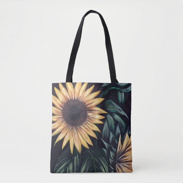 Sunflower Life Tote Bag (Front)