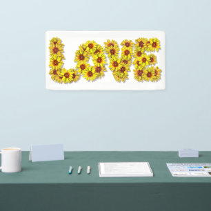 Sunflower Love Banner