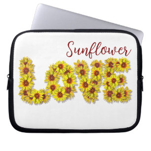 Sunflower Love Laptop Case