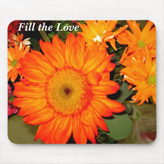 Sunflower Love_ Mousepad (Front)
