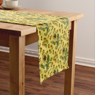 Sunflower Love Short Table Runner