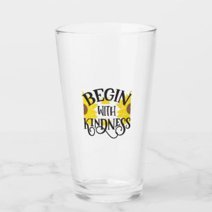 Sunflower Lover   Begin With Kindness Glass