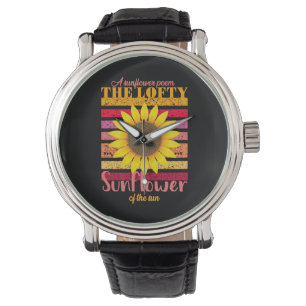 Sunflower Lover   Sunflower Of The Sun Watch