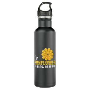 Sunflower Lover The Sunflower Is Mine 710 Ml Water Bottle