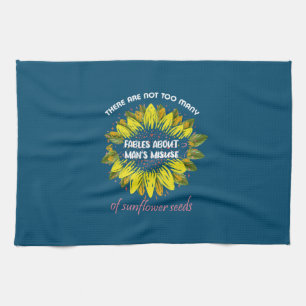 Sunflower Lover There Are Not To Sunflowers Tea Towel