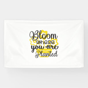 Sunflower Lover   Where You Are Planted Banner
