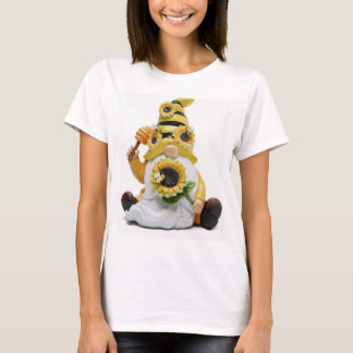 SUNFLOWER LOVING GNOME T-SHIRT FOR HER