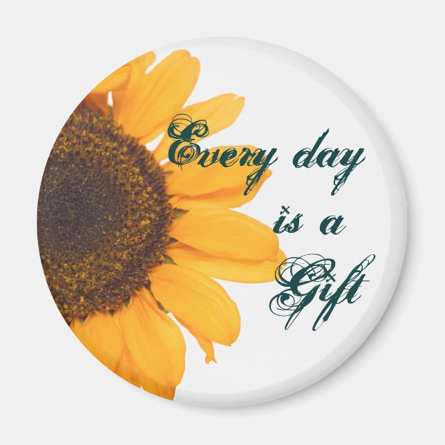 Sunflower Magnet (Front)