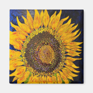 Sunflower magnet