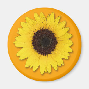 SUNFLOWER MAGNET