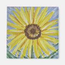 Sunflower Magnet