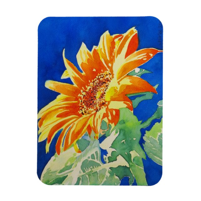 Sunflower Magnet (Vertical)