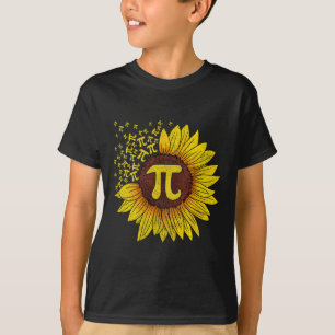 Sunflower Math Nerd Teacher Shirt 