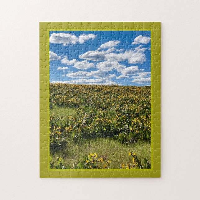 Sunflower Meadow Jigsaw Puzzle (Vertical)