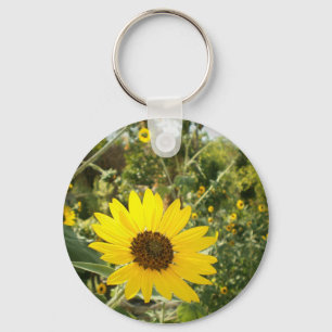 Sunflower Meadow Key Ring