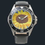 SUNFLOWER mens style unisex wrist watch<br><div class="desc">SUNFLOWER wrist watch</div>