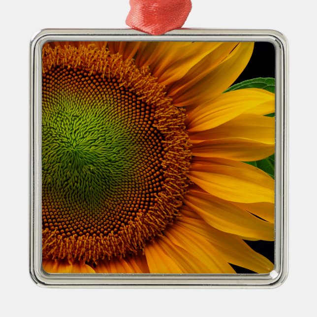 Sunflower Metal Tree Decoration (Front)