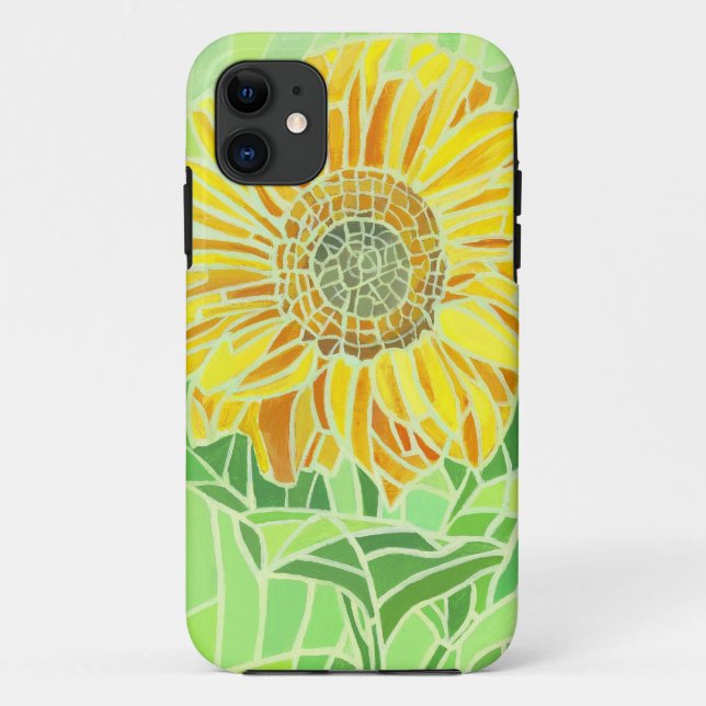 Sunflower Mosaic iPhone 5 Case-Mate ID Case-Mate iPhone Case (Back)