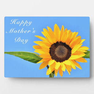 Sunflower Mother's Day Card Plaque