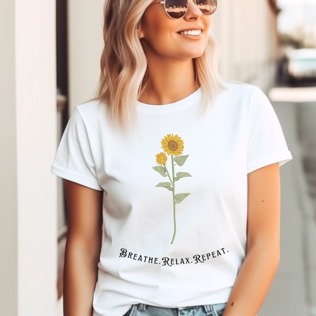 Sunflower Motivational T-Shirt (Creator Uploaded)